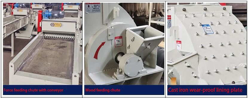 wood crushing machine