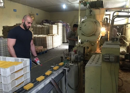 1000kg/h veļas ziepju ražošanas līnijas piegāde uz Āfriku