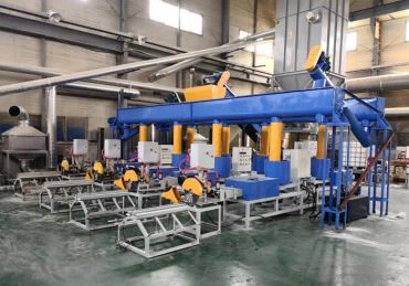 Koka palešu bloku izgatavošanas mašīna